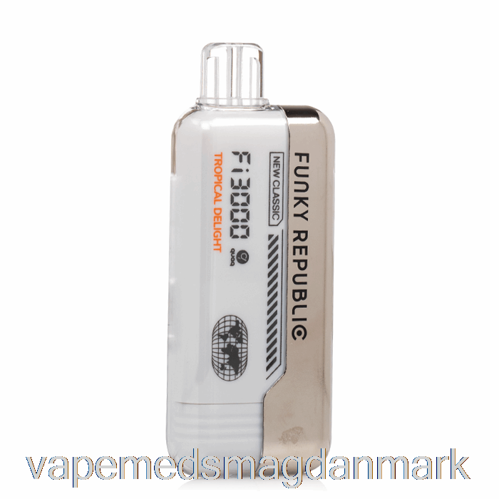 Vape Uden Nikotin Funky Republic Fi3000 Engangs Tropisk Glæde